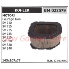 Filtro de aire para tractor de césped KOHLER COURAGE TWIN SV 710 715 725 735 022579