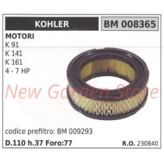 KOHLER air filter lawn tractor K 91 141 161 4 7 HP 008365