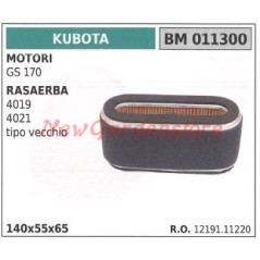 Filtro de aire KUBOTA motor GS 170 cortacésped 4019 4021 tipo antiguo 011300 | Newgardenstore.eu