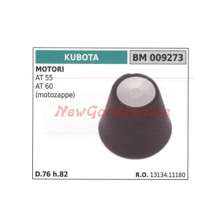 Filtro de aire KUBOTA motor motocultor AT 55 60 009273 | Newgardenstore.eu