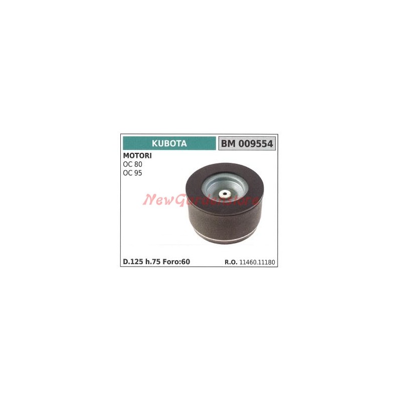 Luftfilter KUBOTA Motor OC 80 95 009554