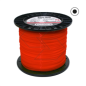 2,4 mm Runddraht, 352 m rote Schnur, Rolle 552694