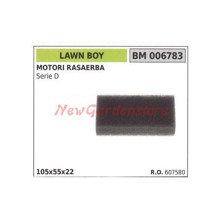 Filtro aria LAWN BOY motore rasaerba Serie D 006783 | Newgardenstore.eu