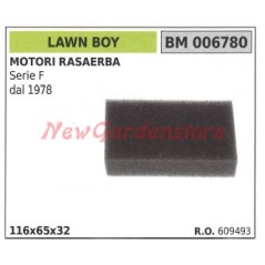 Filtro de aire LAWN BOY motor cortacésped serie F a partir de 1978 006780 | Newgardenstore.eu