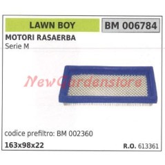 Filtre à air pour moteur de tondeuse à gazon LAWN BOY Série M 006784 | Newgardenstore.eu