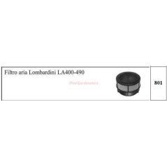 Filtro aria LOMBARDINI LA400 490 801 | Newgardenstore.eu