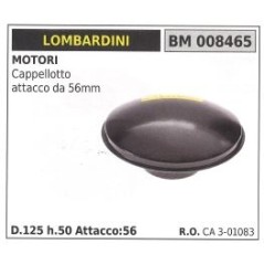 LOMBARDINI motocultor tapa del filtro de aire 56 mm conexión del filtro de aire | Newgardenstore.eu