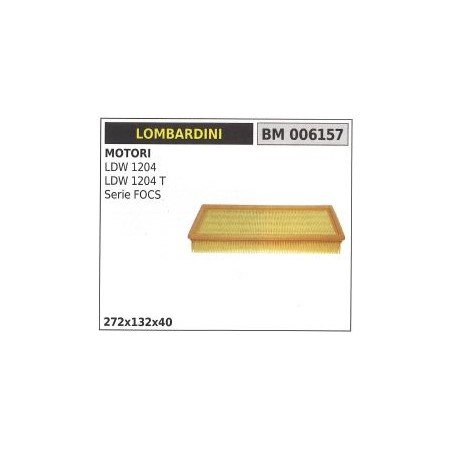 Filtro aria LOMBARDINI motocoltivatore LDW 1204 1204T SERIE FOCS | Newgardenstore.eu