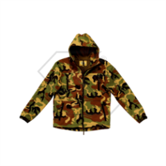VESTE MILITAIRE EN COTON SOFTSHELL TG.M R342451 | Newgardenstore.eu