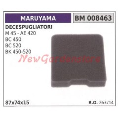 Air filter MARUYAMA brushcutter M 45 AE 420 BC 450 520 BK 450 520 008463