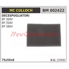 Air filter MC CULLOCH brushcutter BP 30AV 35AV 38AV 002422 | Newgardenstore.eu