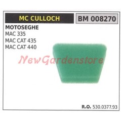 Luftfilter MC CULLOCH Kettensäge MAC 335 CAT 435 440 008270