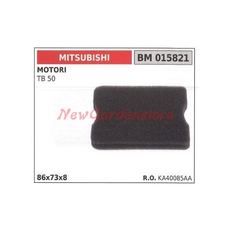 Filtre à air MITSUBISHI moteur 2 temps débroussailleuse débroussailleuse 015821 | Newgardenstore.eu