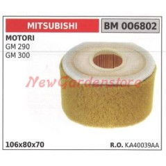 Filtro de aire MITSUBISHI Desbrozadora y cortasetos con motor de 2 tiempos 006802 | Newgardenstore.eu