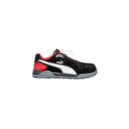 Zapatillas de seguridad bajas Puma Safety S3 ESD Airtwist negras y rojas - Talla 46 R342840 | Newgardenstore.eu
