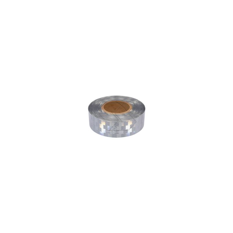 White reflective tape for marking vehicle silhouettes A28462