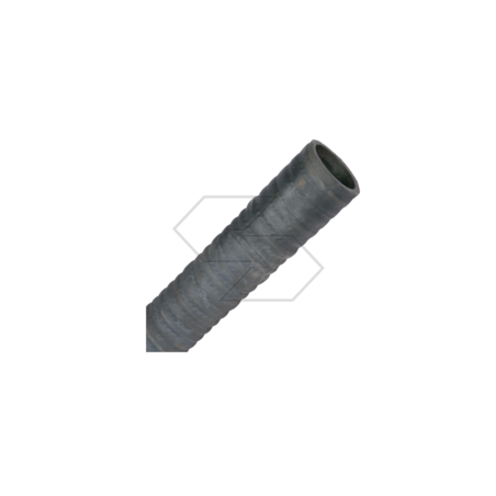 Black rubber suction hose D120 2 m A19434 | Newgardenstore.eu