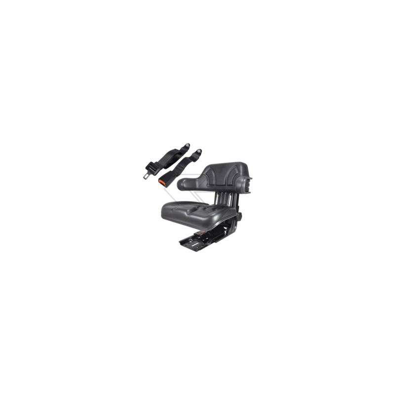 ST 05 mechanically sprung seat with static belts A03048
