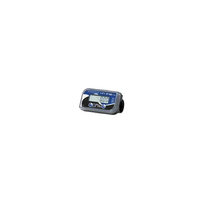 6-stelliger batteriebetriebener digitaler Diesel-/Öl-Durchflussmesser 12V A16387