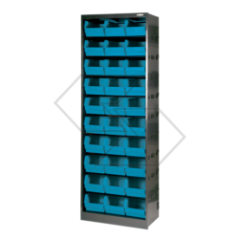 Armoire métallique ouverte à 30 tiroirs A01861 | Newgardenstore.eu