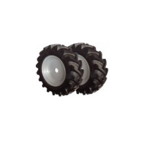 Coppia ruote gommate 5.00.10 MECCANICA BENASSI motozappatrice 97002601 | Newgardenstore.eu