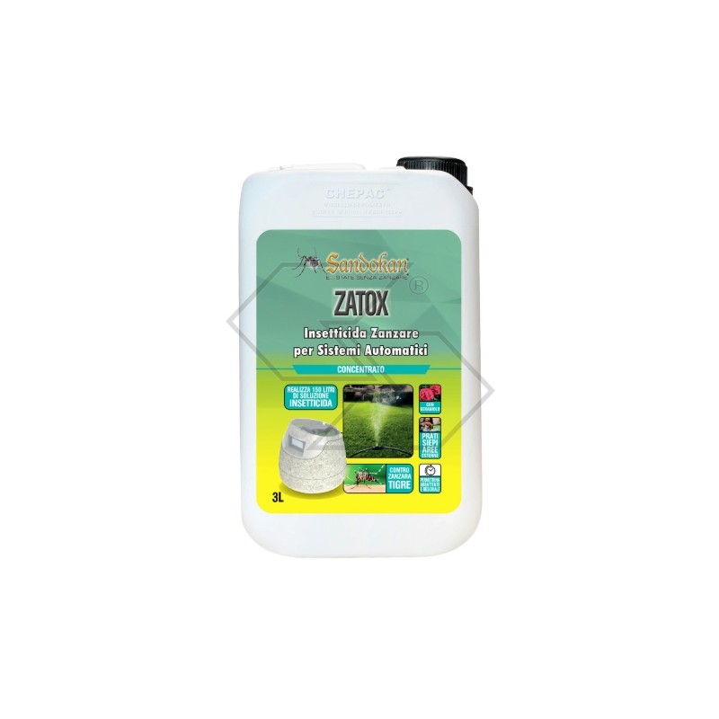 Insetticida concentrato SANSOKAN AUTOMIZER ZATOX zanzare cimici pulci zecche 3L