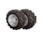 Coppia ruote gommate 16/650.8 MECCANICA BENASSI rotofalce RF710 TR800 97007302