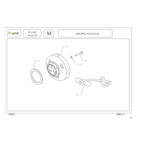 Poulies de démarreur 3M.11.6960.29 3LD | Newgardenstore.eu