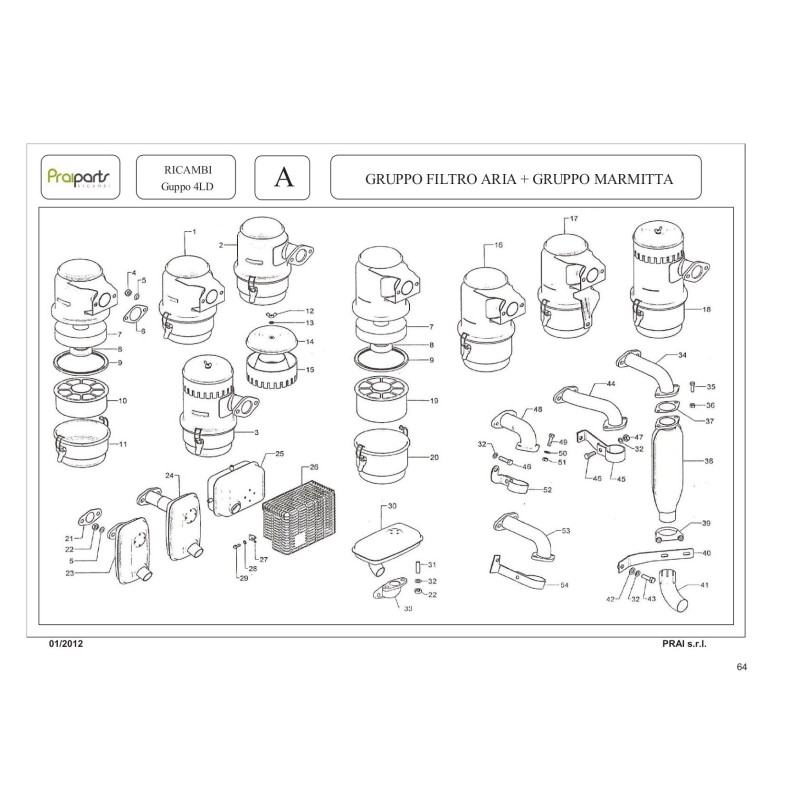 6LD 6A.15.5462.88 5462.089 €28.05 2 4A.14.5460.47 3LD 4LD 5LD 9LD 625/2 - 626/2