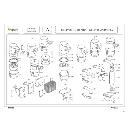 6LD 6A.15.5462.88 5462.089 € 28,05 2 4A.14.5460.47 3LD 4LD 5LD 9LD 625/2 - 626/2 | Newgardenstore.eu