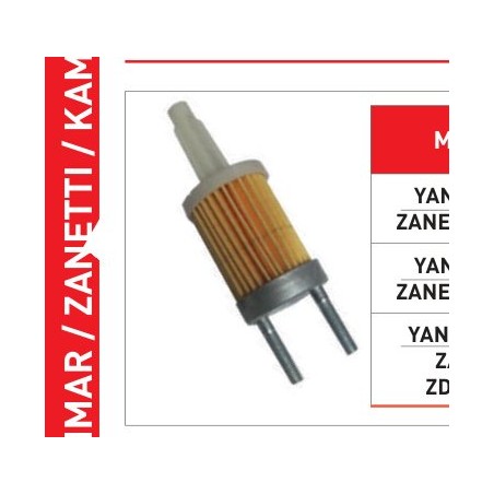 FILTRI GASOLIO D86.04.04303 YANMAR L100 ZANETTI ZDM 86/88 | Newgardenstore.eu