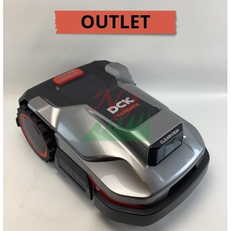 OUTLET - EXPO - DCK E800 Autonomer Mähroboter 800 m² Wi-Fi - 4G - Bluetooth LiDAR KI | Newgardenstore.eu