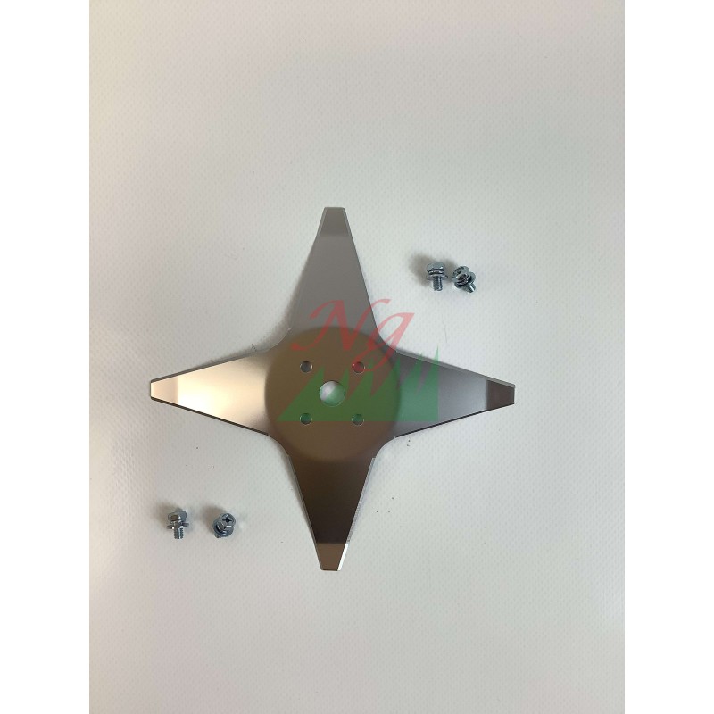 Cuchilla plana 4 puntas 15 cm para robot cortacésped AMBROGIO L15 año 2019 L15 año 2020