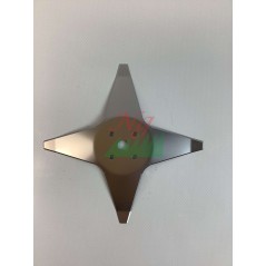 Flaches Messer 4 Spitzen 15 cm für AMBROGIO L15 Mähroboter Jahr 2019 L15 Jahr 2020 | Newgardenstore.eu