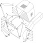 20070665
ORIGINAL BLUE BIRD FRONT BASKET FRAME 20070665
