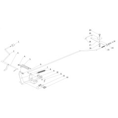 20070798\nBRAKE ROD 20070798 ORIGINAL BLUE BIRD | Newgardenstore.eu
