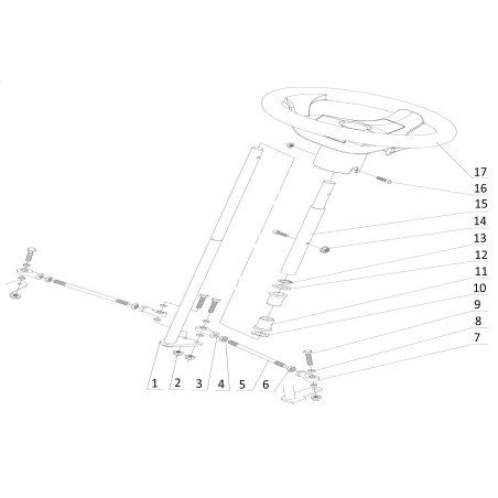 VOLANTE ORIGINAL BLUE BIRD 20070944 | Newgardenstore.eu