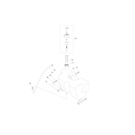 20071676\nORIGINAL BLUE BIRD GASKET 6X25X1 20071676 | Newgardenstore.eu