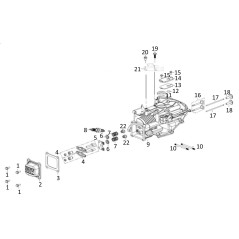 SPARK PLUG (F7RTC) 270960014-0001 ORIGINAL BLUE BIRD