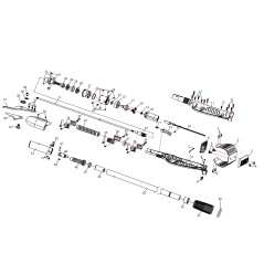TUBO DE ALUMINIO ORIGINAL BLUE BIRD 3022329034700 | Newgardenstore.eu
