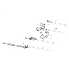 3091101700000\nORIGINAL BLUE BIRD HEDGE TRIMMER ACCESSORY 3091101700000 | Newgardenstore.eu