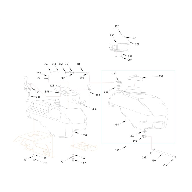 ARANDELA DE GOMA ORIGINAL BLUE BIRD 363412