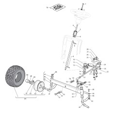 WHEEL ASS. 382680041/0 ORIGINAL BLUE BIRD | Newgardenstore.eu