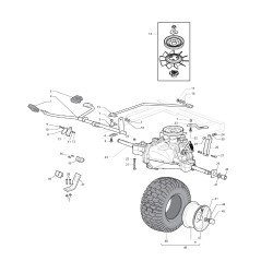 WHEEL ASS. 382680042/0 ORIGINAL BLUE BIRD | Newgardenstore.eu