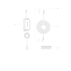 AB12.03.00.0008\nEST. CAVO TRASFORMATORE SERIE X AB12.03.00.0008 ORIGINALE BLUE BIRD | Newgardenstore.eu