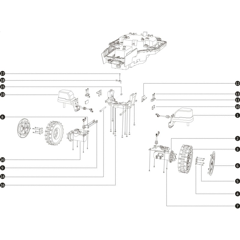 ALMOHADILLA ANTIDERRAMES LATERAL DEL MOTOR T.NOX-X4 AB12.06.00.0065 ORIGINAL BLUE BIRD