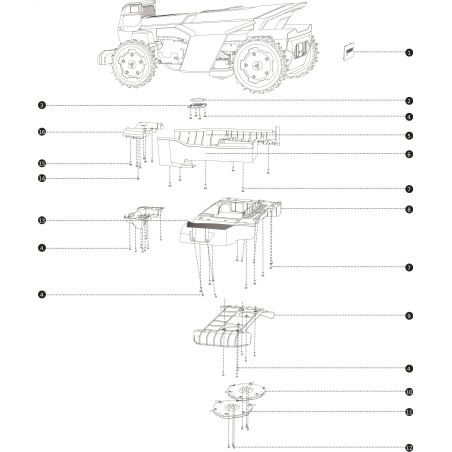 TAPA DE JUNTA TÓRICA T.NOX-X4 AB12.06.00.0099 ORIGINAL BLUE BIRD | Newgardenstore.eu