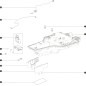 ORIGINAL BLUE BIRD TERRANOX AB12.06.00.0150 FRAME ASSEMBLY