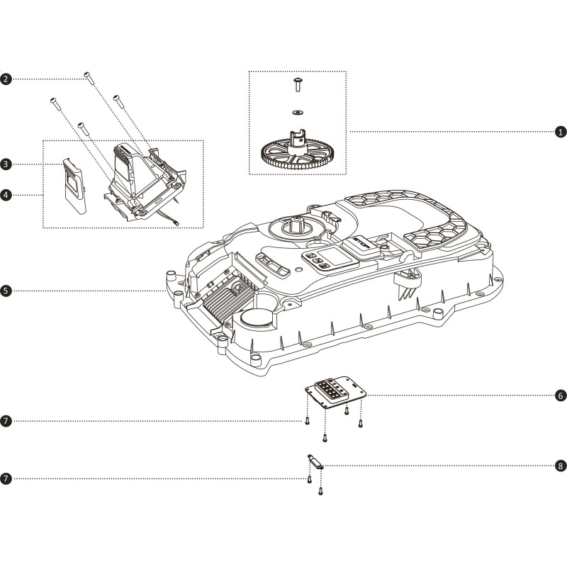 ORIGINAL BLUE BIRD SERIES I CABLE GLAND AB12.07.00.0039