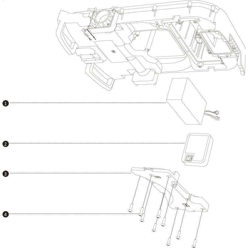 MODULO IOT SERIE I AB12.07.00.0086 ORIGINALE BLUE BIRD